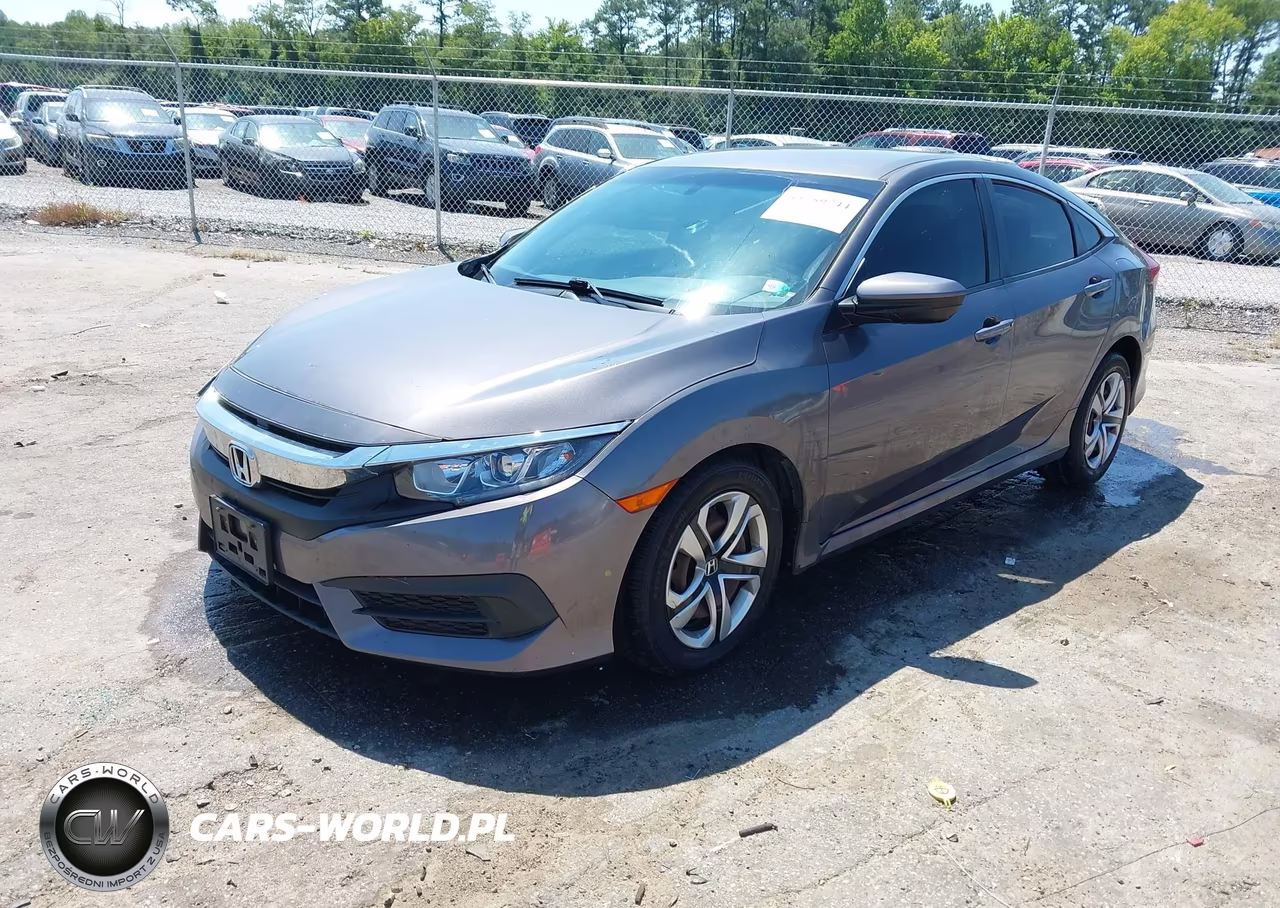 2018 Honda Civic Lx VIN:2HGFC2F5XJH557917 - 2