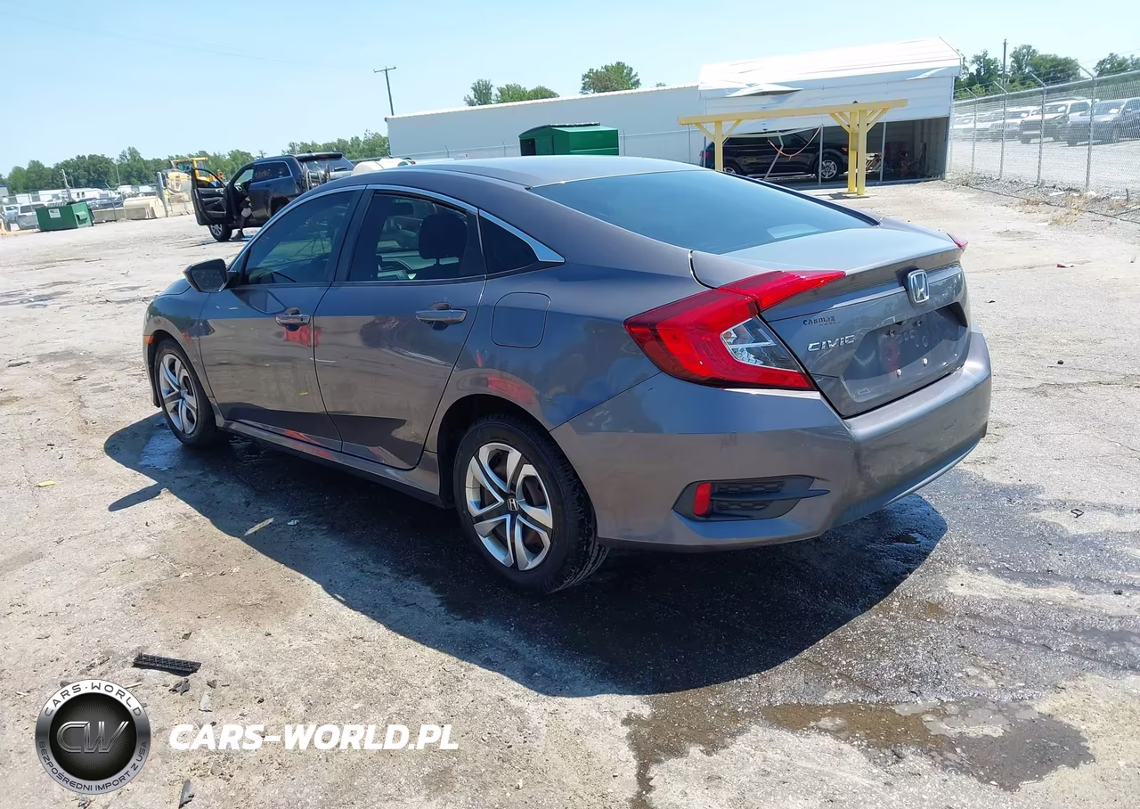 2018 Honda Civic Lx VIN:2HGFC2F5XJH557917 - 3