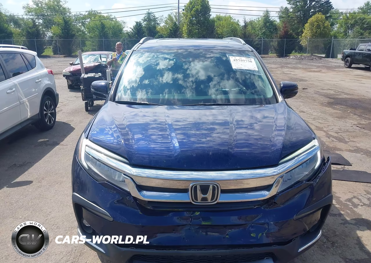 2019 Honda Pilot Touring VIN:5FNYF6H68KB018358 - 12