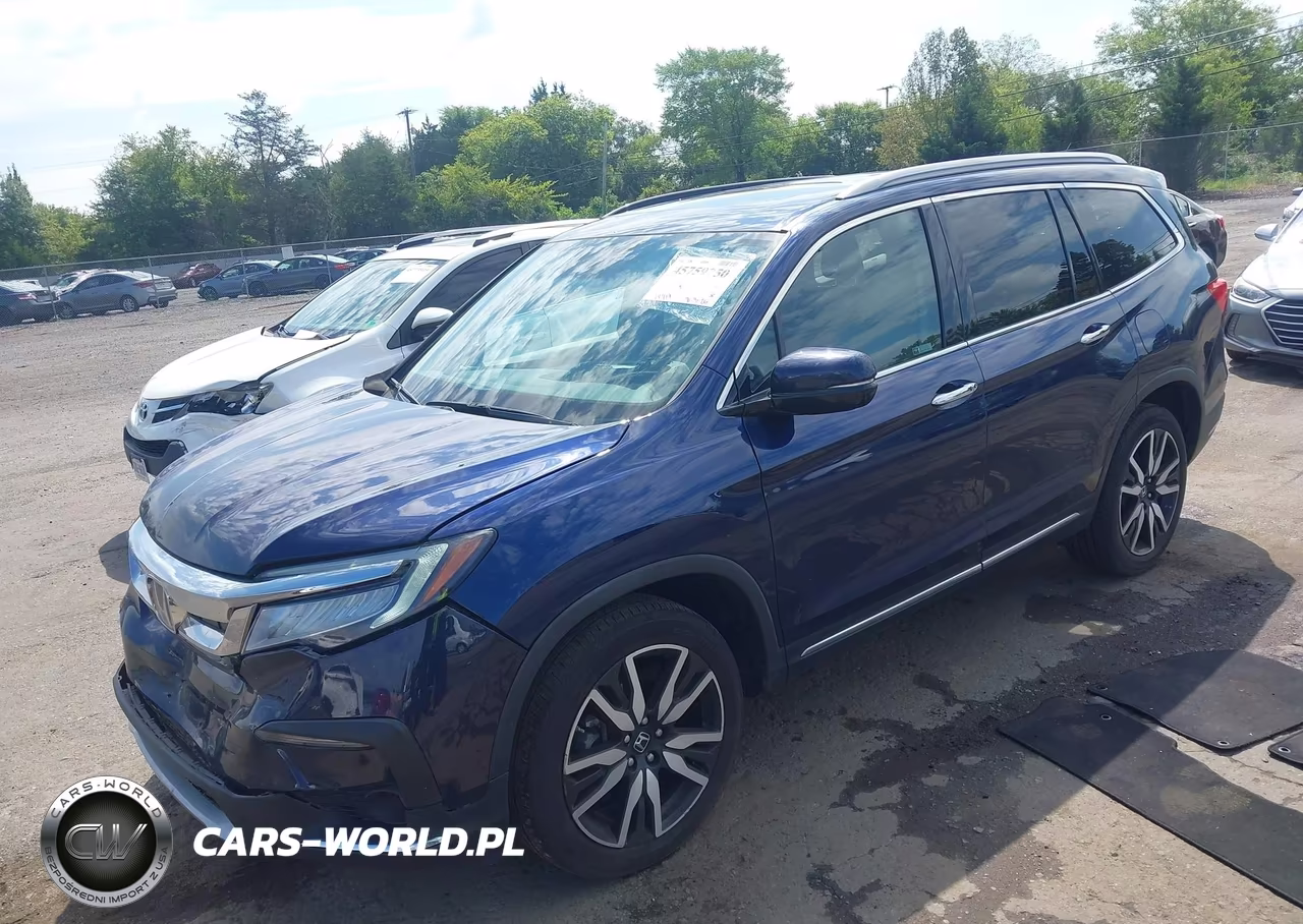 2019 Honda Pilot Touring VIN:5FNYF6H68KB018358 - 2