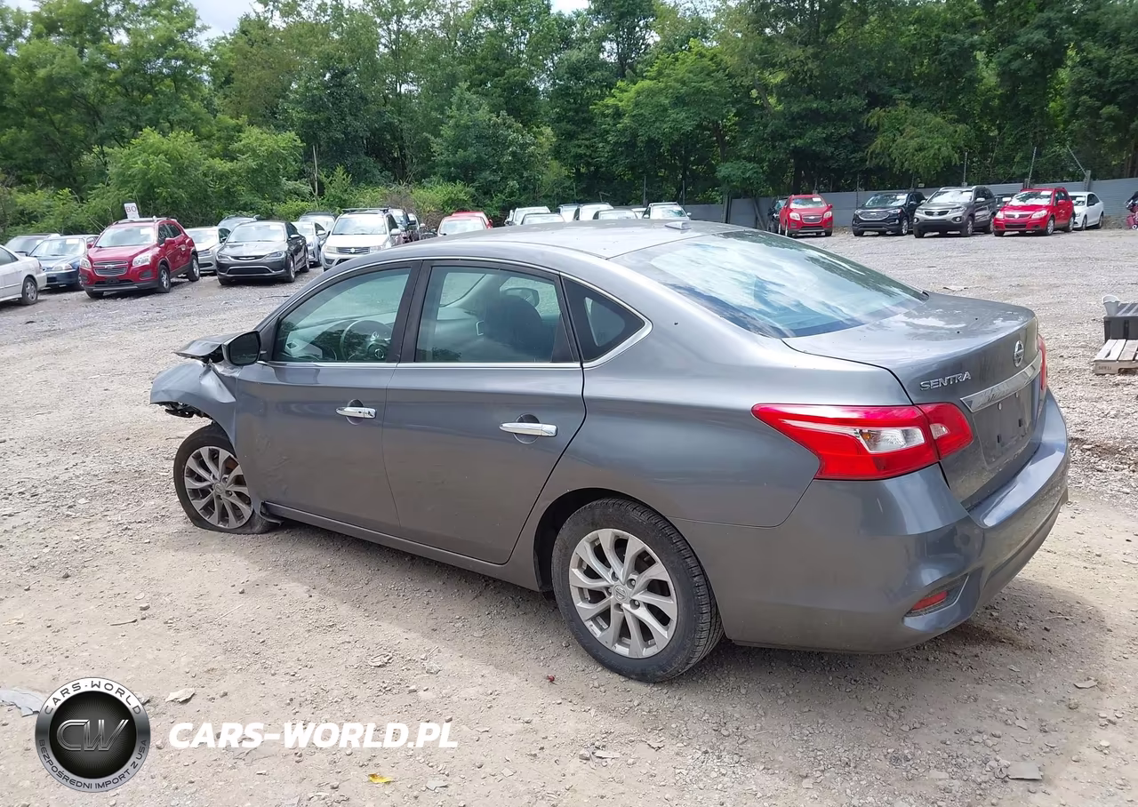 2019 Nissan Sentra Sv VIN:3N1AB7AP6KL624283 - 3