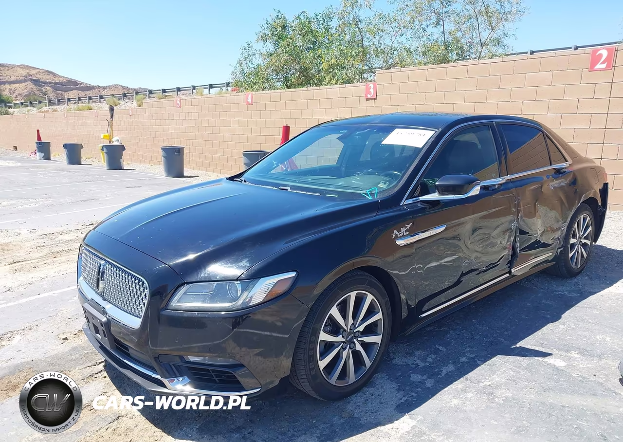 2017 Lincoln Continental Livery VIN:1LN6L9UK3H5617825 - 2