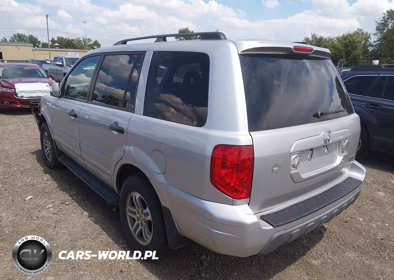 2004 Honda Pilot Ex-L VIN:2HKYF18574H529834 - 3