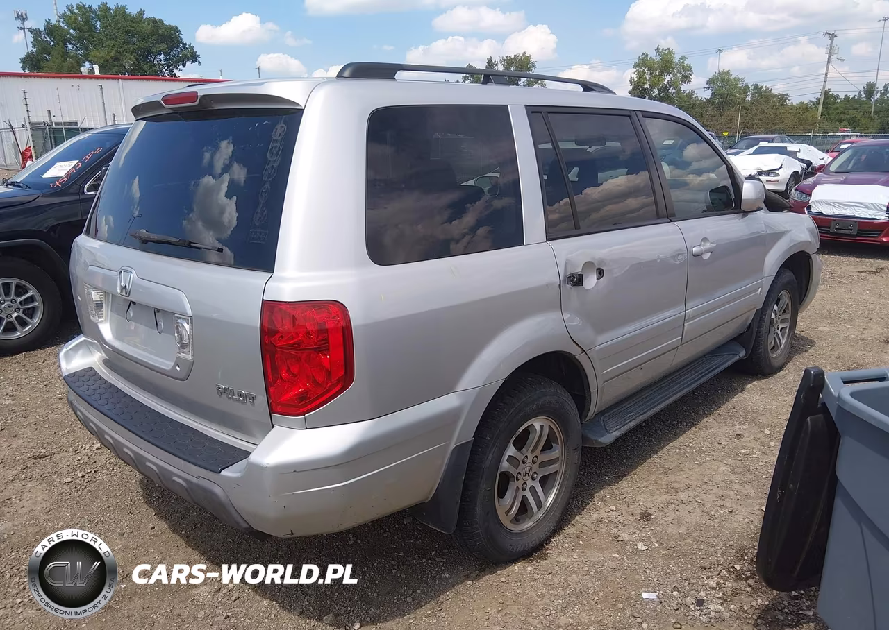 2004 Honda Pilot Ex-L VIN:2HKYF18574H529834 - 4