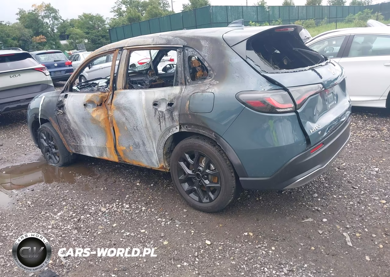 2025 Honda Hr-V Awd Sport VIN:3CZRZ2H50SM718425 - 3