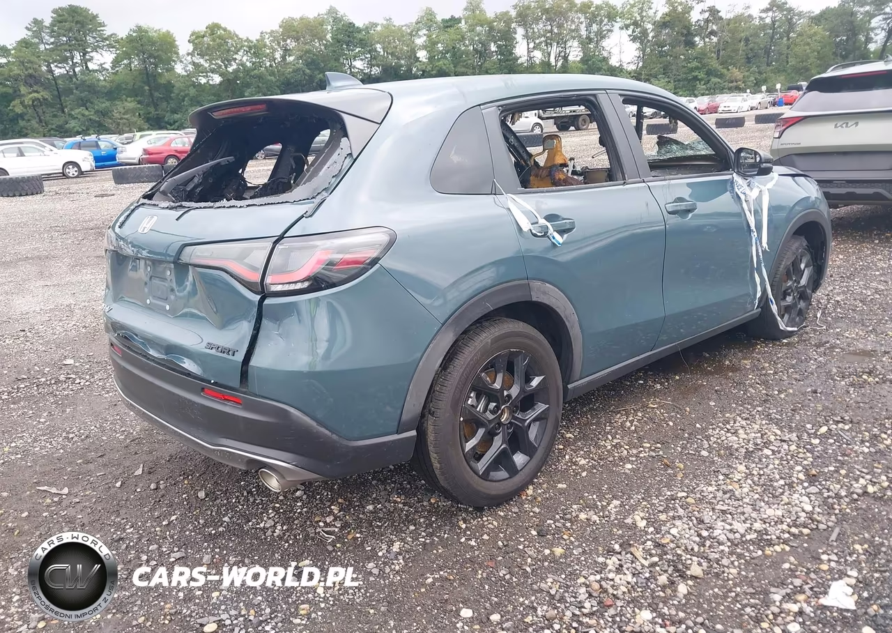 2025 Honda Hr-V Awd Sport VIN:3CZRZ2H50SM718425 - 4