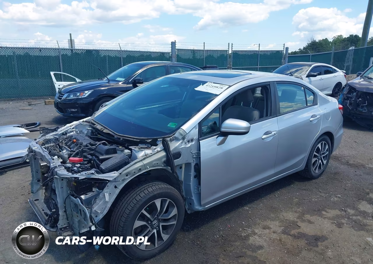 2014 Honda Civic Ex VIN:19XFB2F81EE250892 - 2