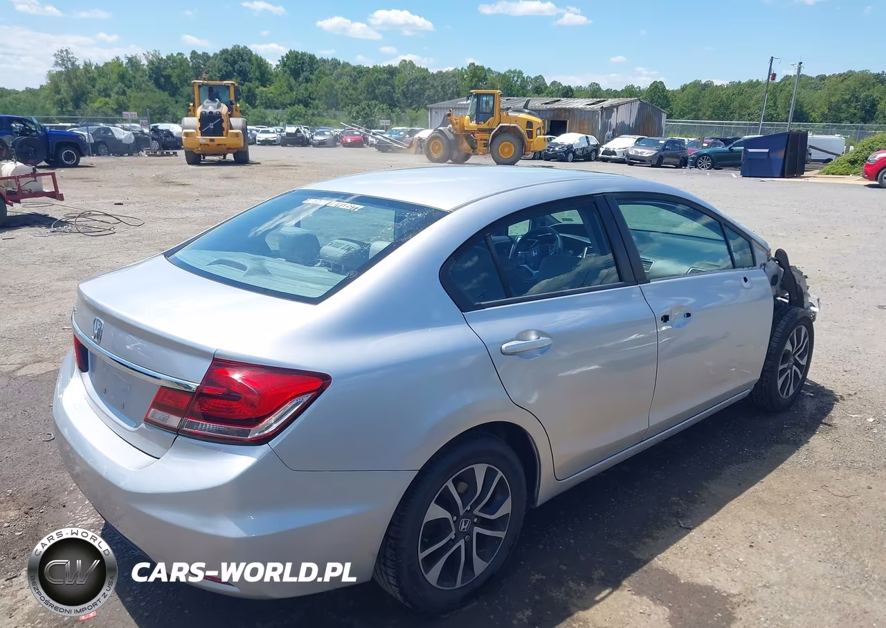 2014 Honda Civic Ex VIN:19XFB2F81EE250892 - 4