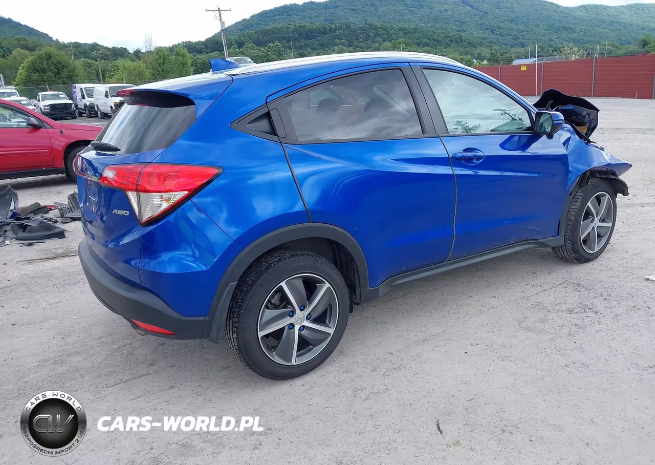2022 Honda Hr-V Awd Ex VIN:3CZRU6H51NM729301 - 4