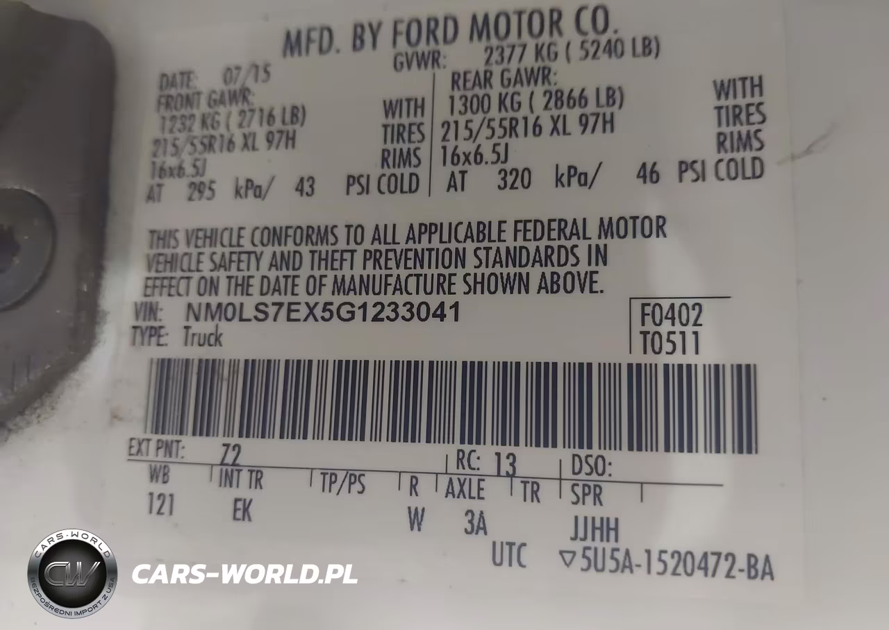 2016 Ford Transit Connect Xl VIN:NM0LS7EX5G1233041 - 9