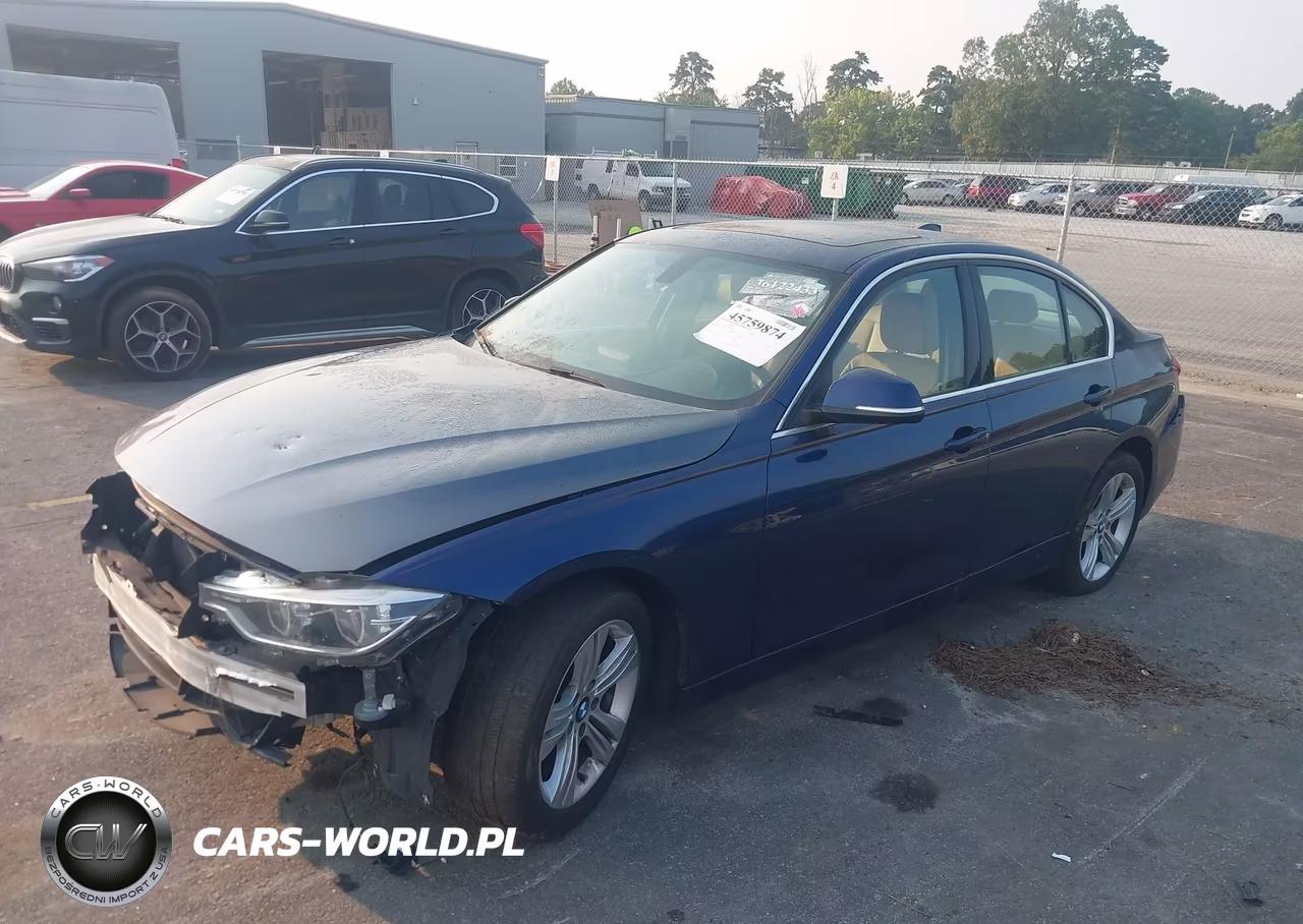 2016 BMW 328I VIN:WBA8E9G57GNU29348 - 2