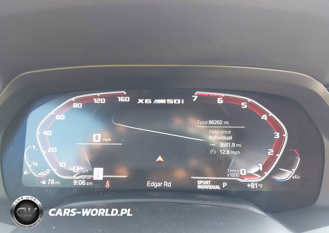 2020 BMW X6 M50I VIN:5UXCY8C03L9B64800 - 7
