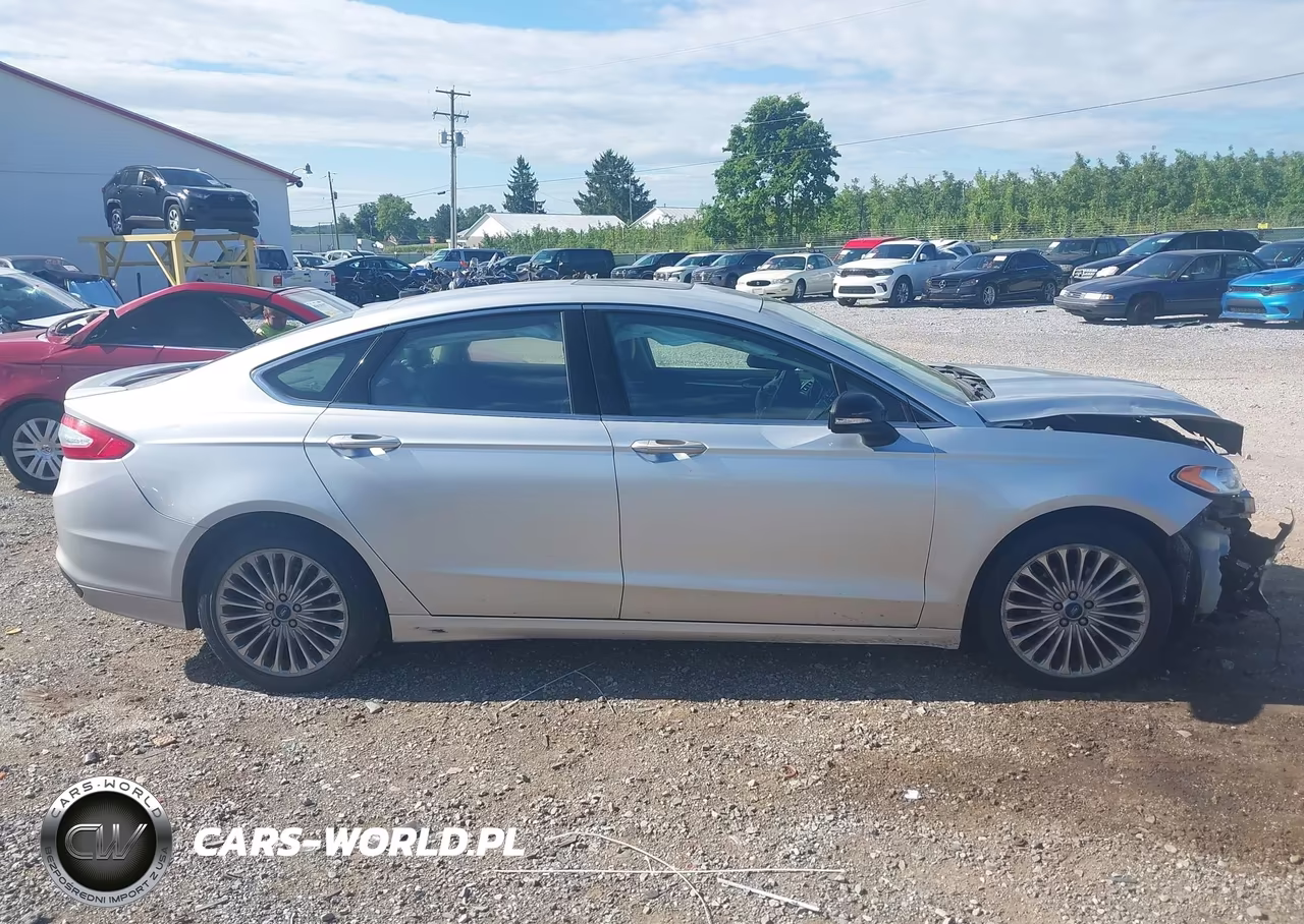 2015 Ford Fusion Titanium VIN:3FA6P0K95FR162206 - 13
