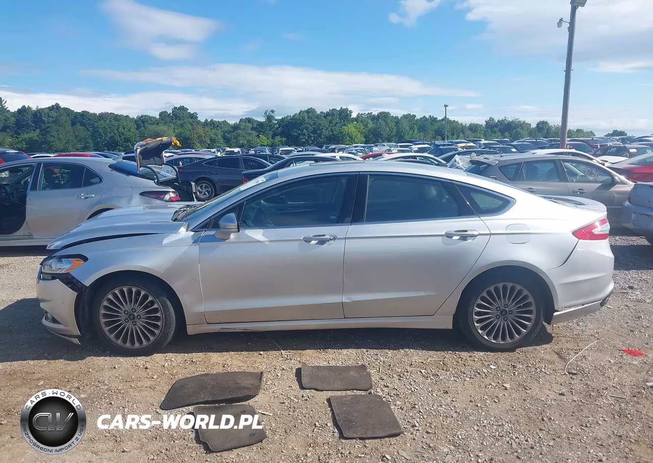 2015 Ford Fusion Titanium VIN:3FA6P0K95FR162206 - 14