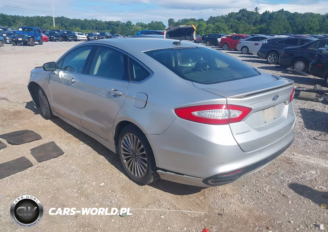 2015 Ford Fusion Titanium VIN:3FA6P0K95FR162206 - 3