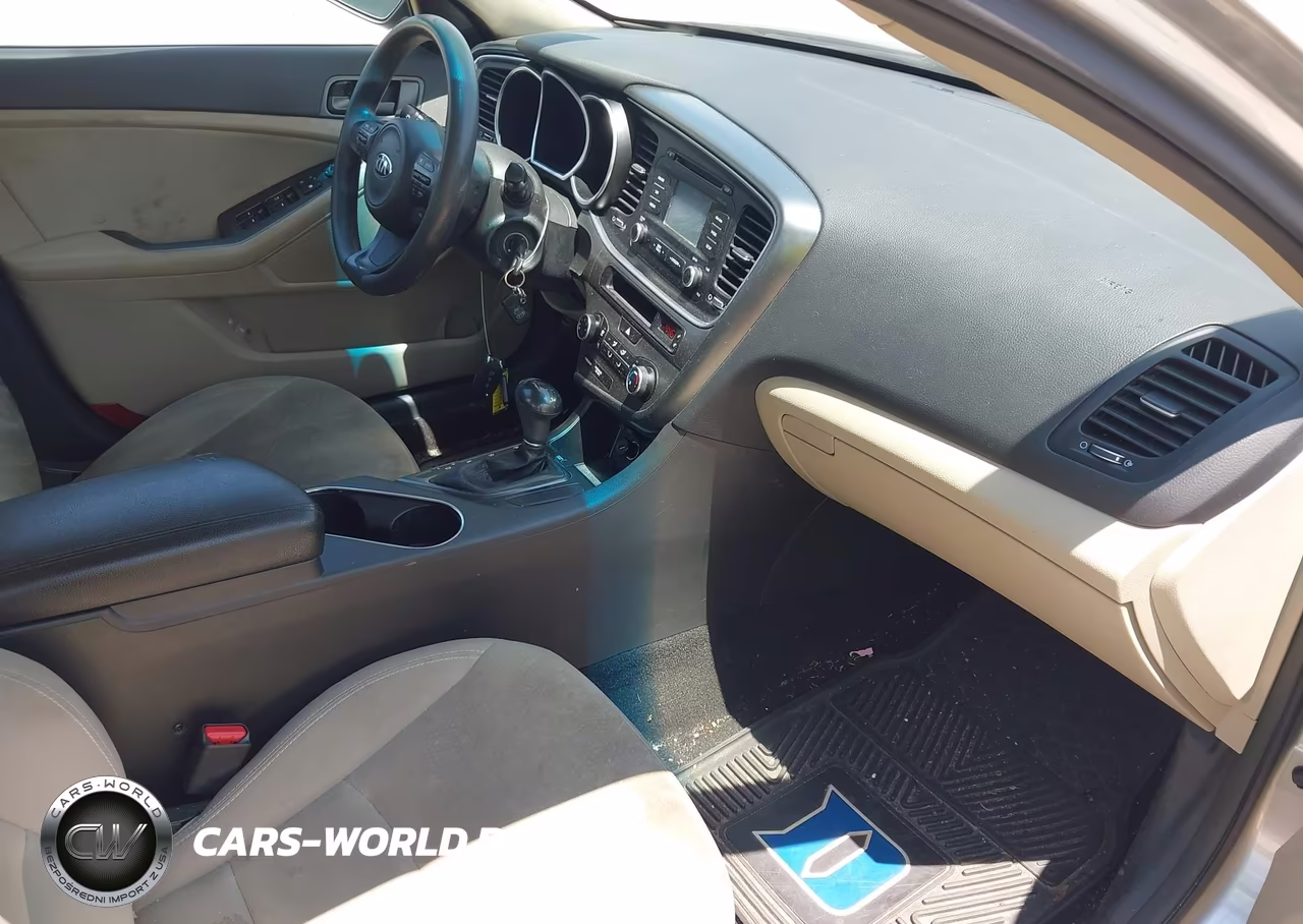 2015 Kia Optima Lx VIN:5XXGM4A7XFG474843 - 5