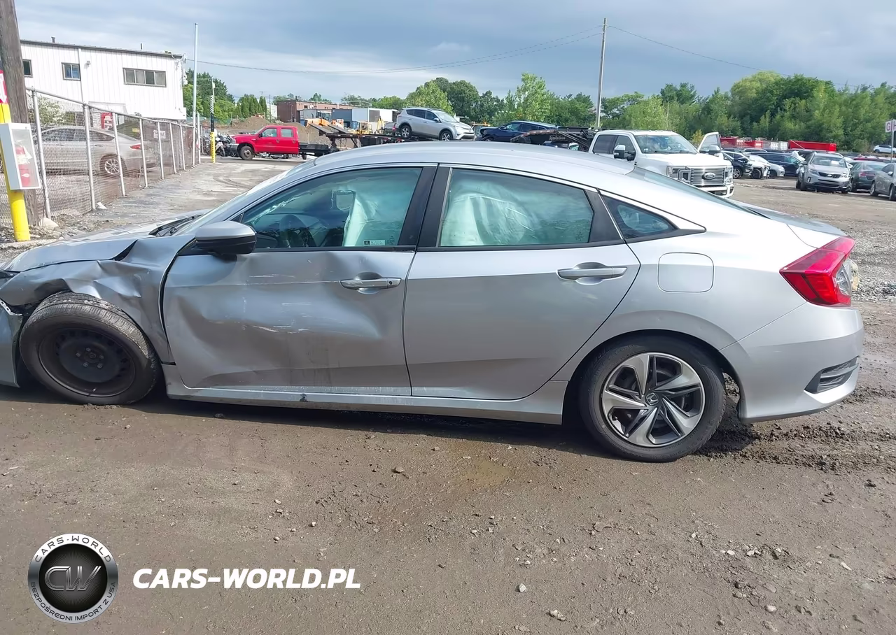 2019 Honda Civic Lx VIN:2HGFC2F64KH543540 - 14