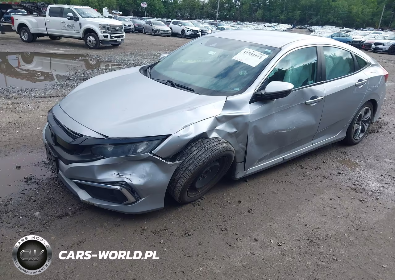 2019 Honda Civic Lx VIN:2HGFC2F64KH543540 - 2