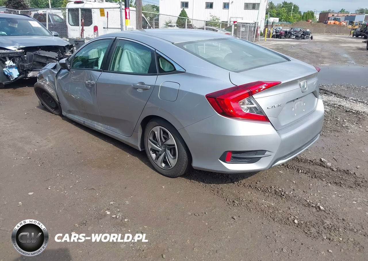 2019 Honda Civic Lx VIN:2HGFC2F64KH543540 - 3