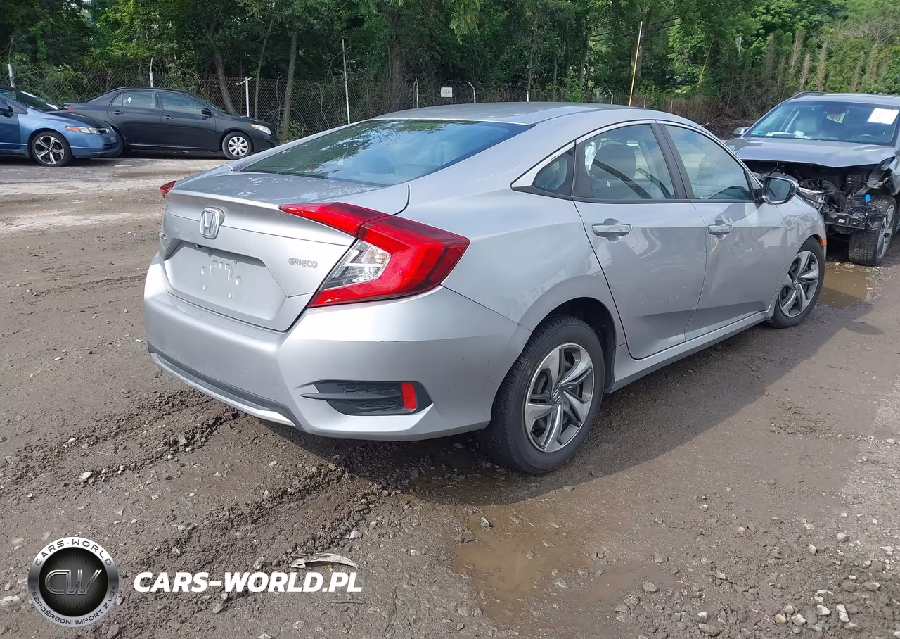 2019 Honda Civic Lx VIN:2HGFC2F64KH543540 - 4