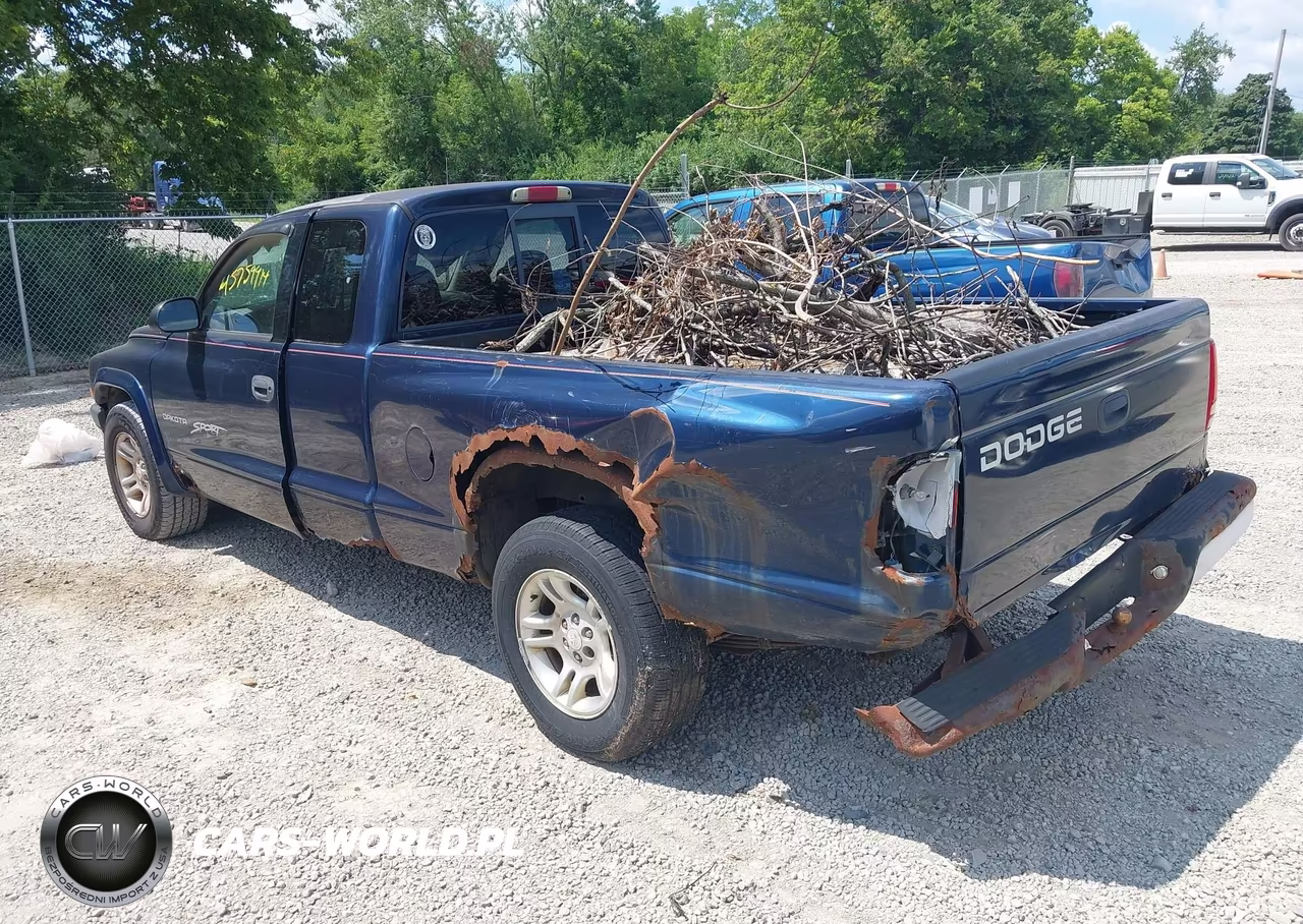 2002 Dodge Dakota Sport VIN:1B7GL32X42S512143 - 3
