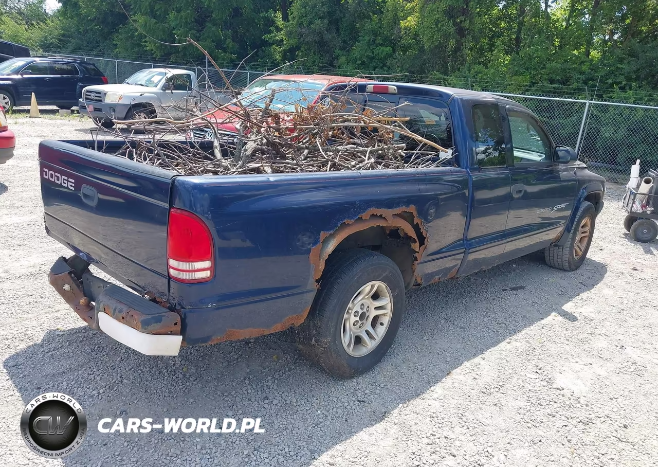 2002 Dodge Dakota Sport VIN:1B7GL32X42S512143 - 4