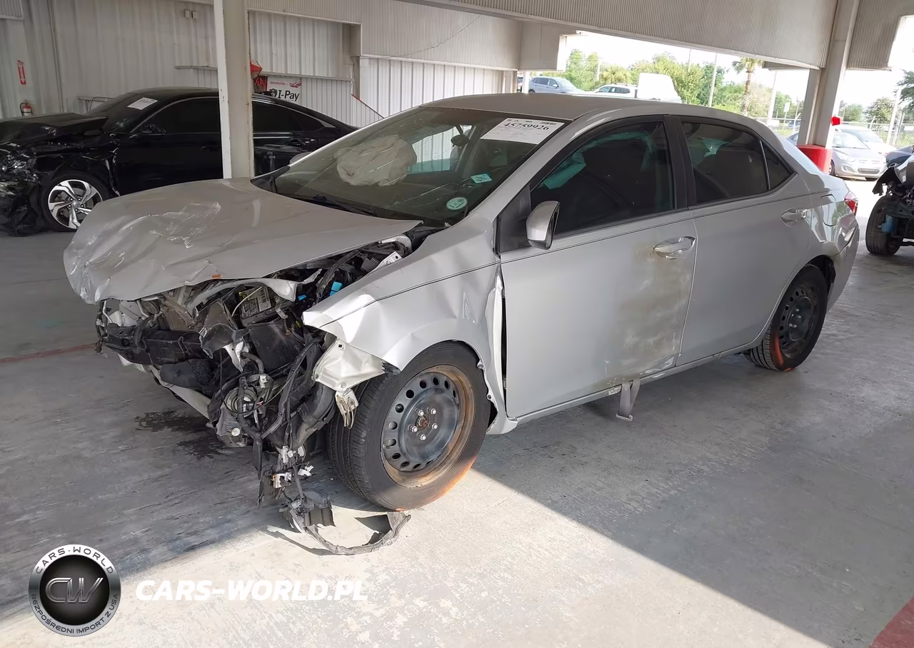 2015 Toyota Corolla Le VIN:2T1BURHE5FC318406 - 2