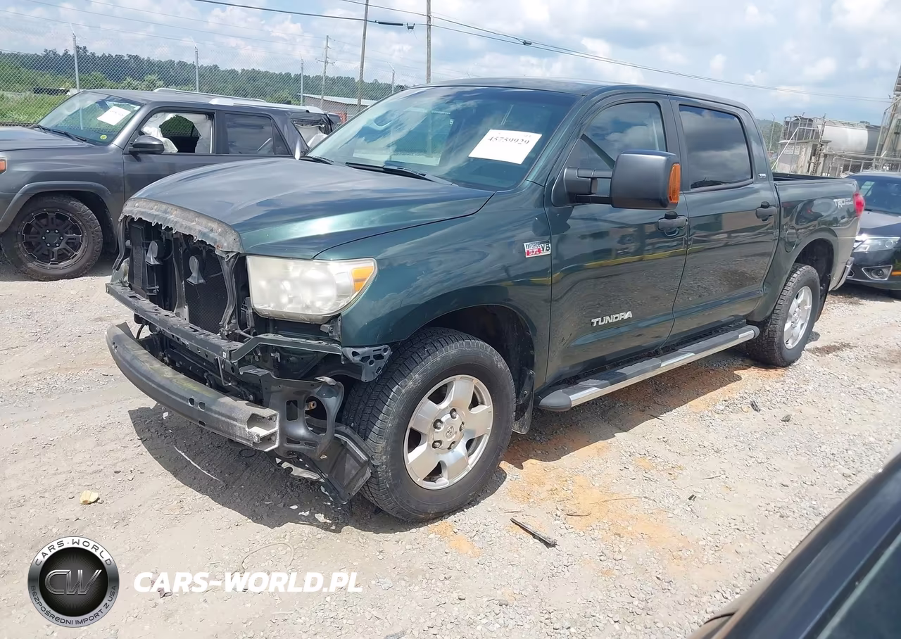 2008 Toyota Tundra Sr5 5.7L V8 VIN:5TFDV54118X072198 - 2