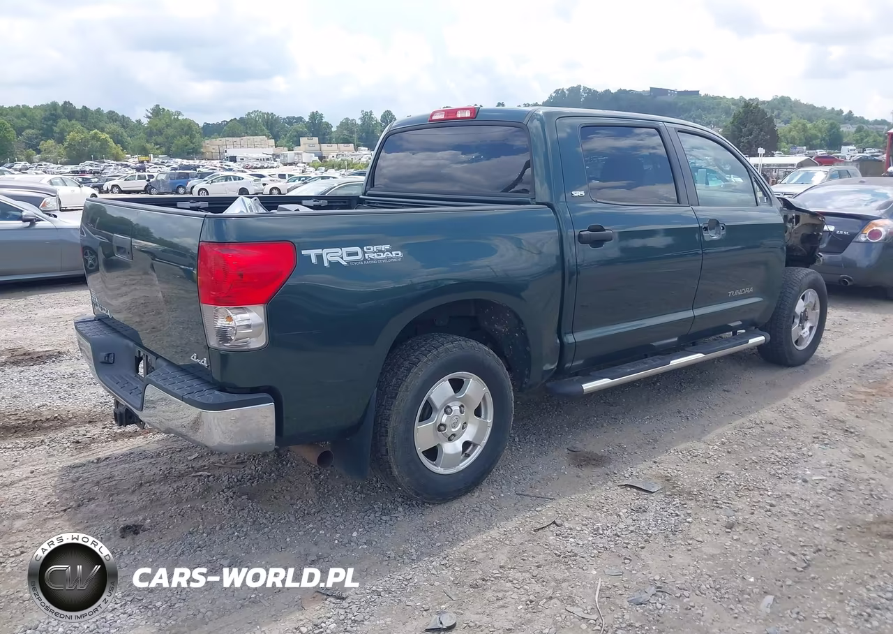 2008 Toyota Tundra Sr5 5.7L V8 VIN:5TFDV54118X072198 - 4