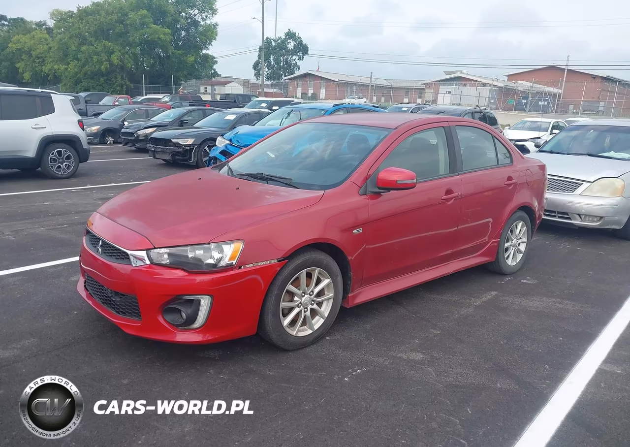 2016 Mitsubishi Lancer Es VIN:JA32U2FU8GU007038 - 2