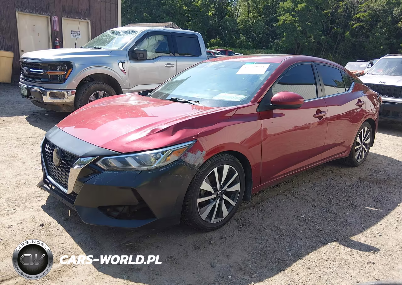 2021 Nissan Sentra Sv Xtronic Cvt VIN:3N1AB8CV8MY215824 - 2