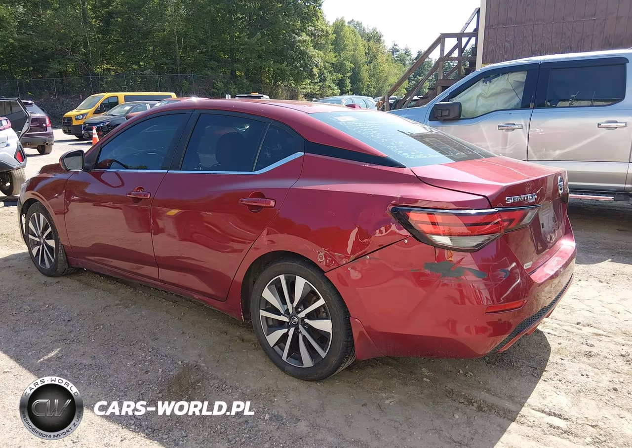 2021 Nissan Sentra Sv Xtronic Cvt VIN:3N1AB8CV8MY215824 - 3
