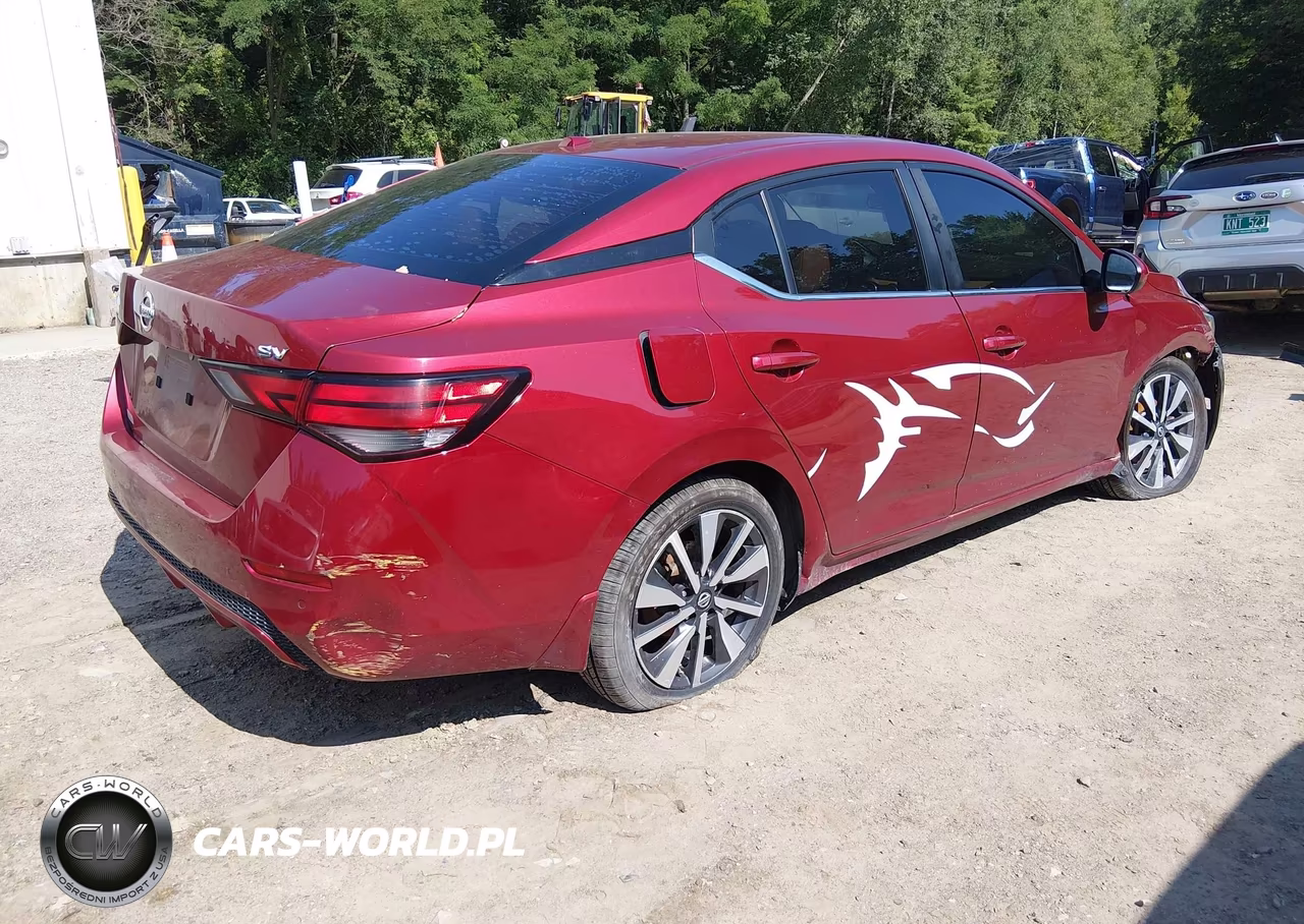 2021 Nissan Sentra Sv Xtronic Cvt VIN:3N1AB8CV8MY215824 - 4