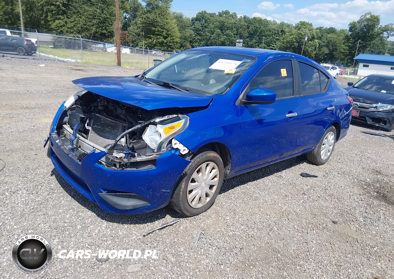 2017 Nissan Versa 1.6 Sv VIN:3N1CN7AP7HL870297 - 2