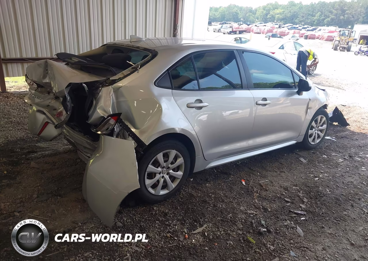 2021 Toyota Corolla Le VIN:JTDEPMAE4MJ127501 - 4