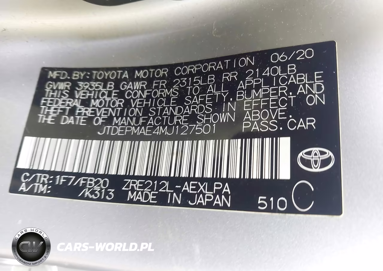 2021 Toyota Corolla Le VIN:JTDEPMAE4MJ127501 - 9