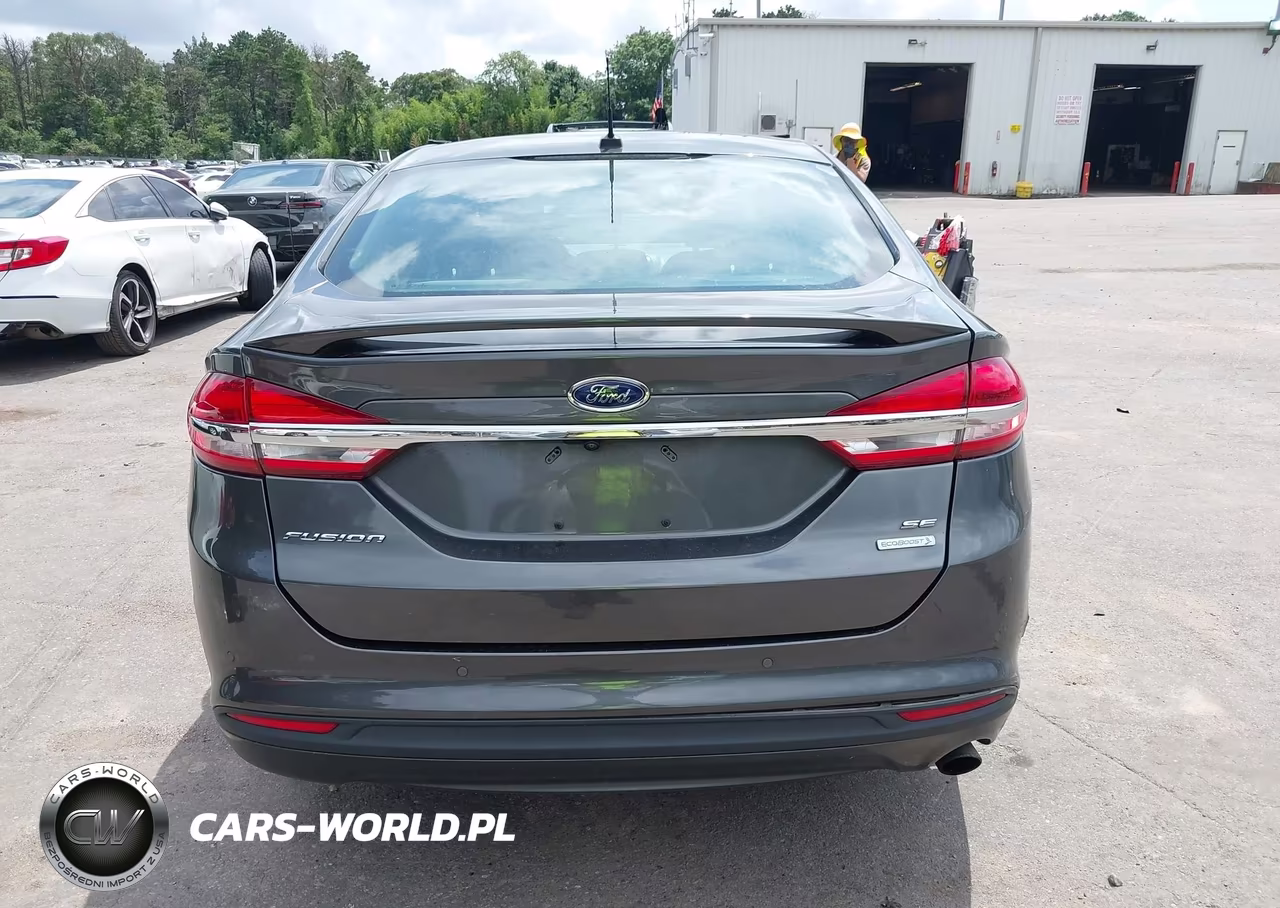 2018 Ford Fusion Se VIN:3FA6P0HD5JR251021 - 17