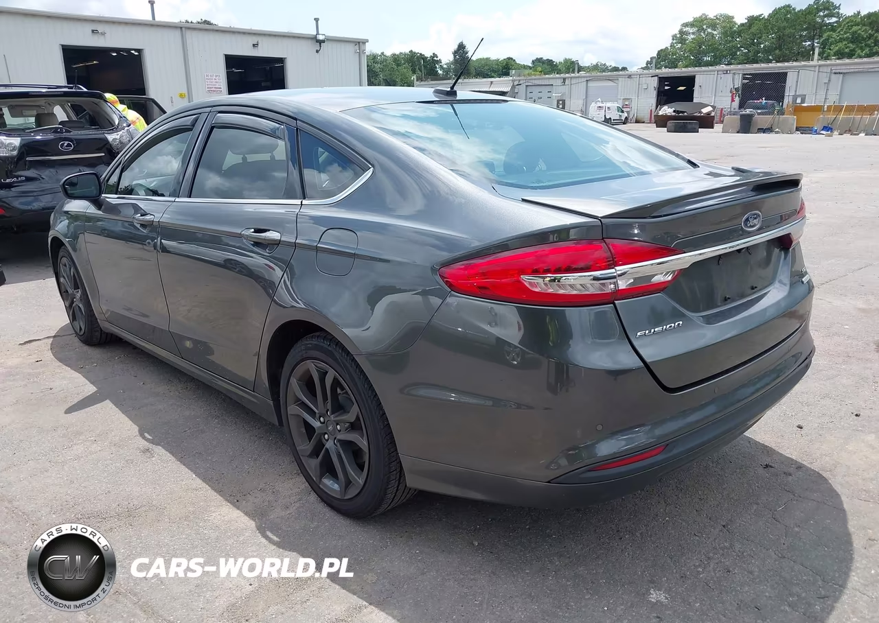 2018 Ford Fusion Se VIN:3FA6P0HD5JR251021 - 3