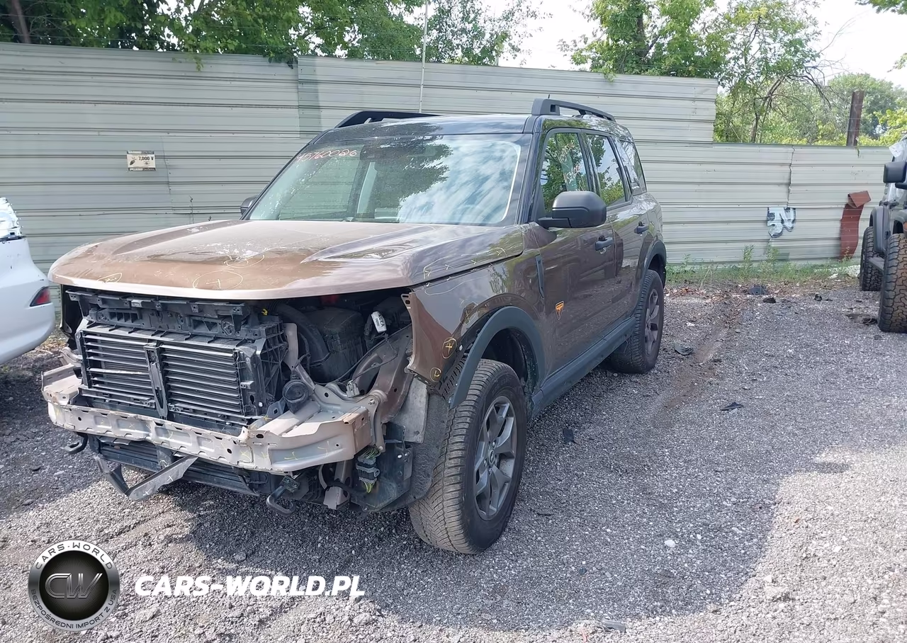 2022 Ford Bronco Sport Badlands VIN:3FMCR9D96NRE19859 - 2