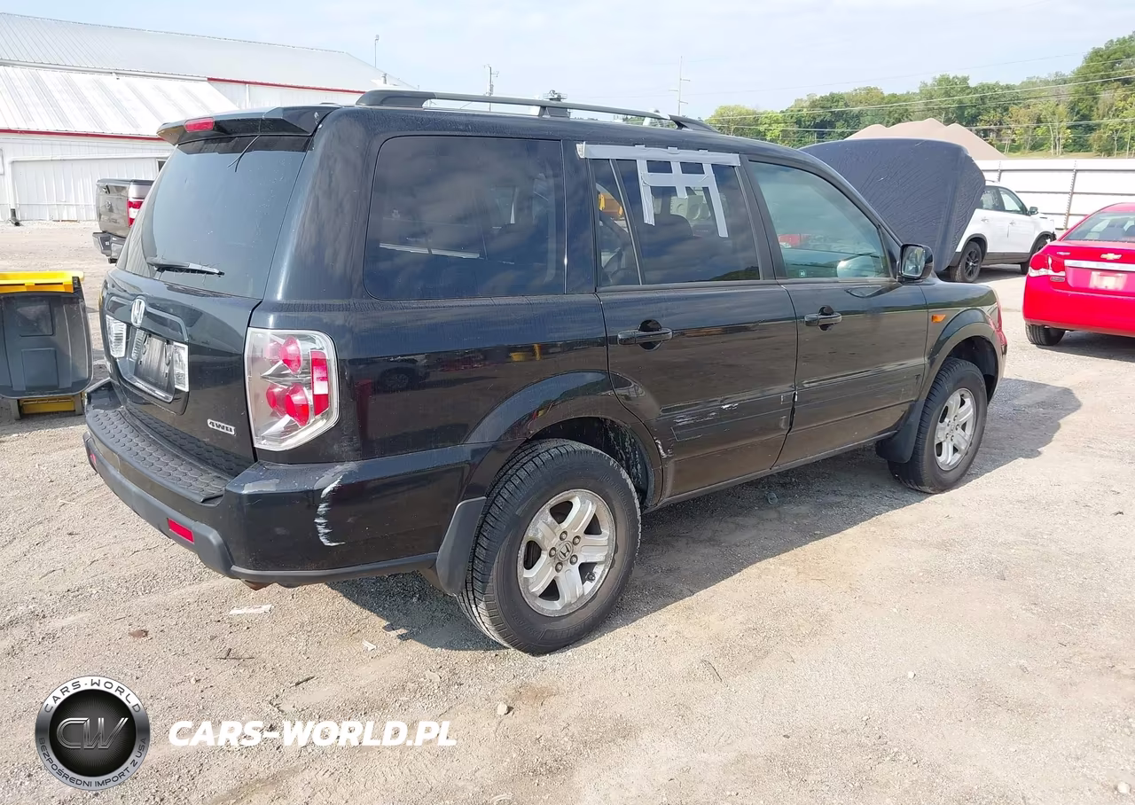 2008 Honda Pilot Vp VIN:5FNYF18278B001320 - 4