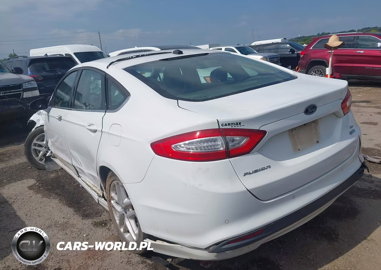 2016 Ford Fusion Se VIN:1FA6P0HD8G5121925 - 3