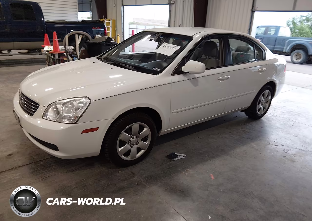2008 Kia Optima Lx VIN:KNAGE123685197989 - 2