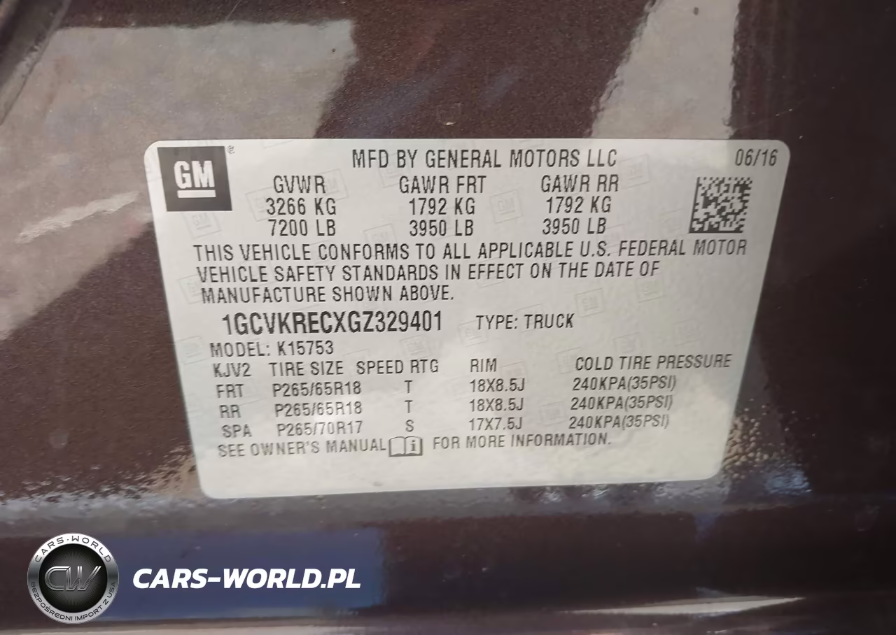 2016 Chevrolet Silverado 1500 Lt VIN:1GCVKRECXGZ329401 - 9