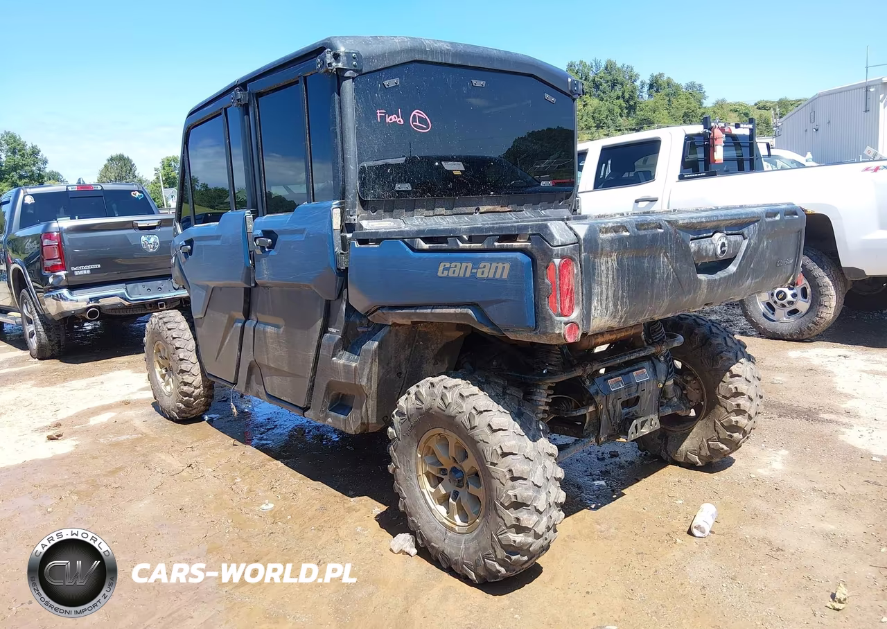 2025 Can-Am Defender Max Limited Cab Hd10-Lone Star Hd10 VIN:3JBUUAX42SK024089 - 3