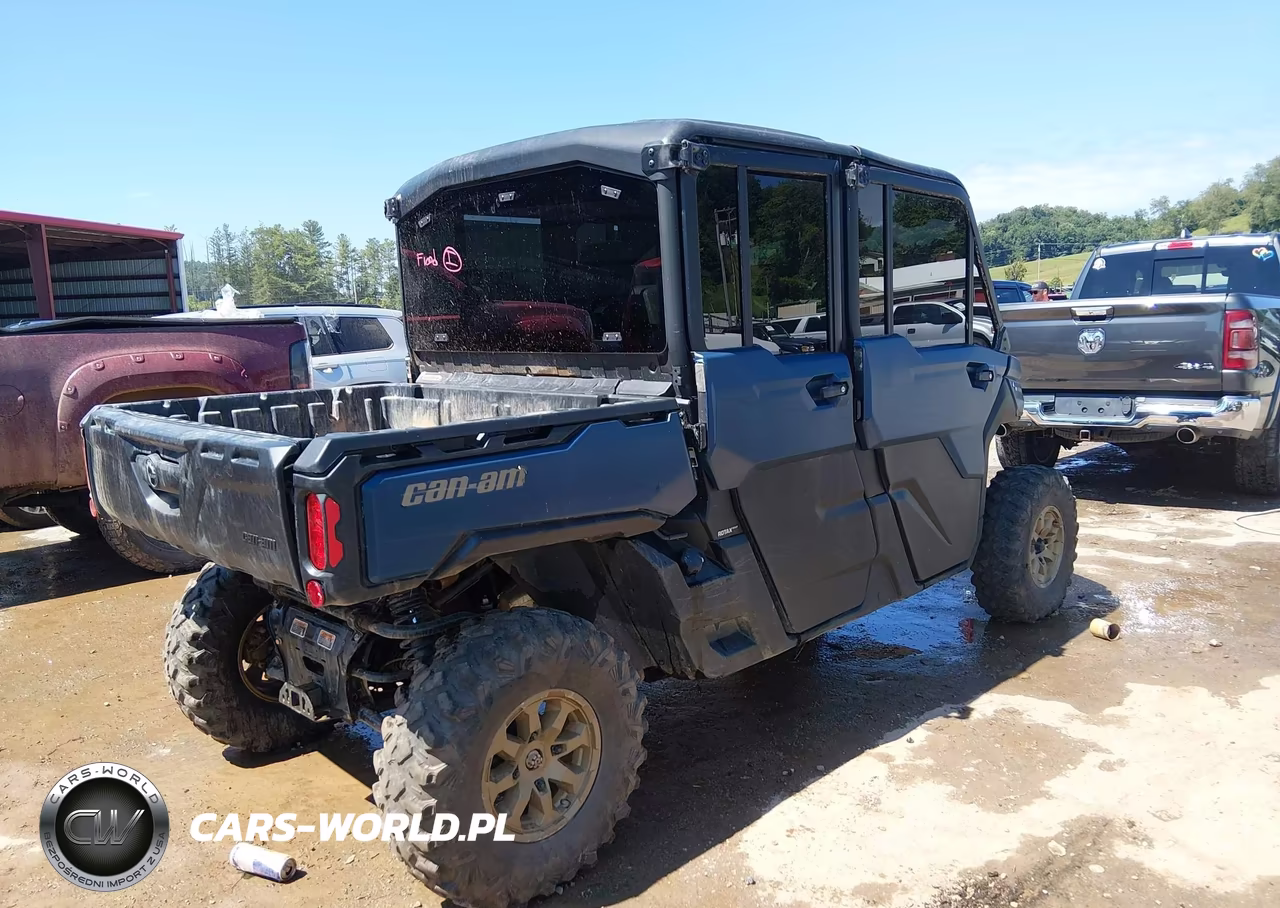 2025 Can-Am Defender Max Limited Cab Hd10-Lone Star Hd10 VIN:3JBUUAX42SK024089 - 4