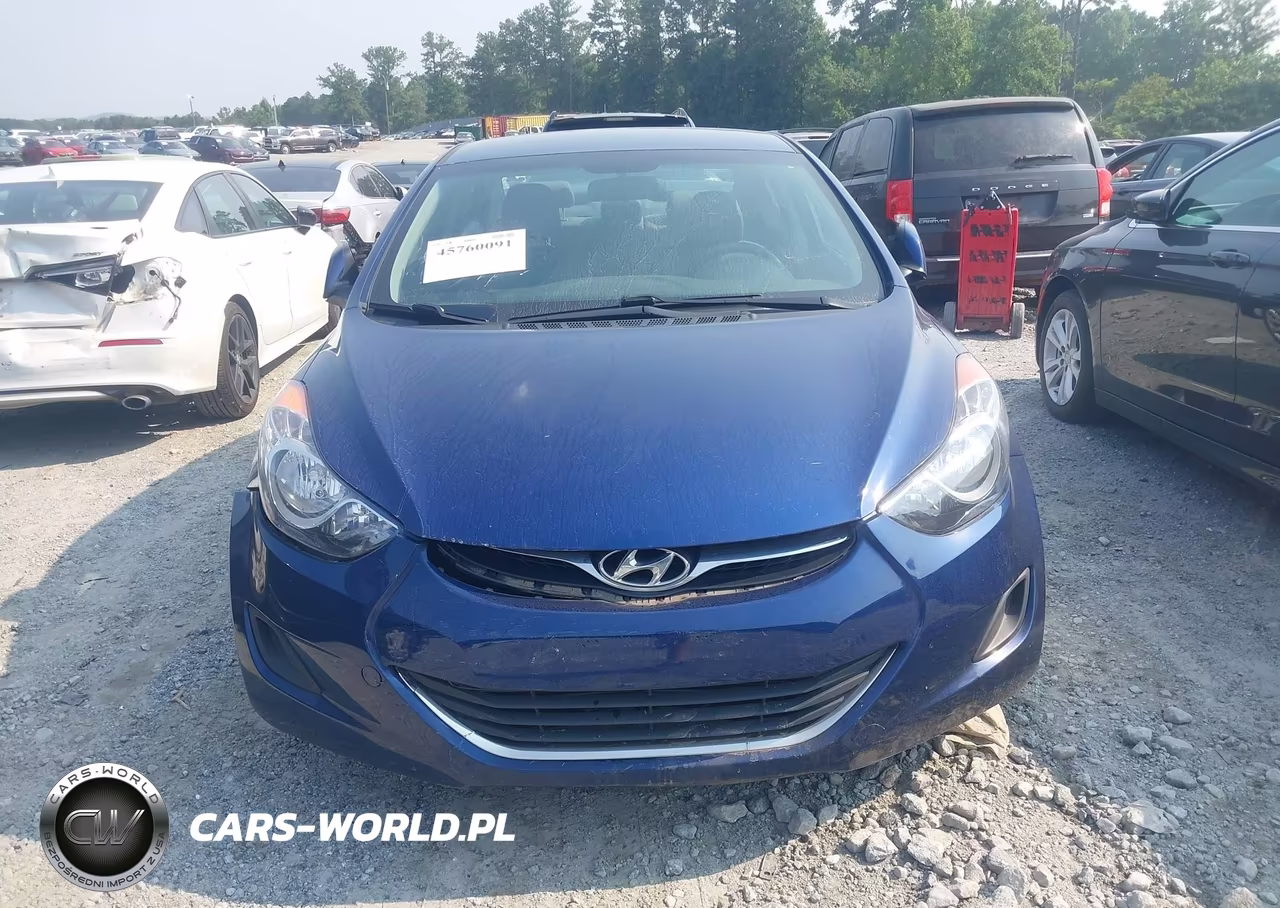 2013 Hyundai Elantra Gls VIN:KMHDH4AE3DU485644 - 12