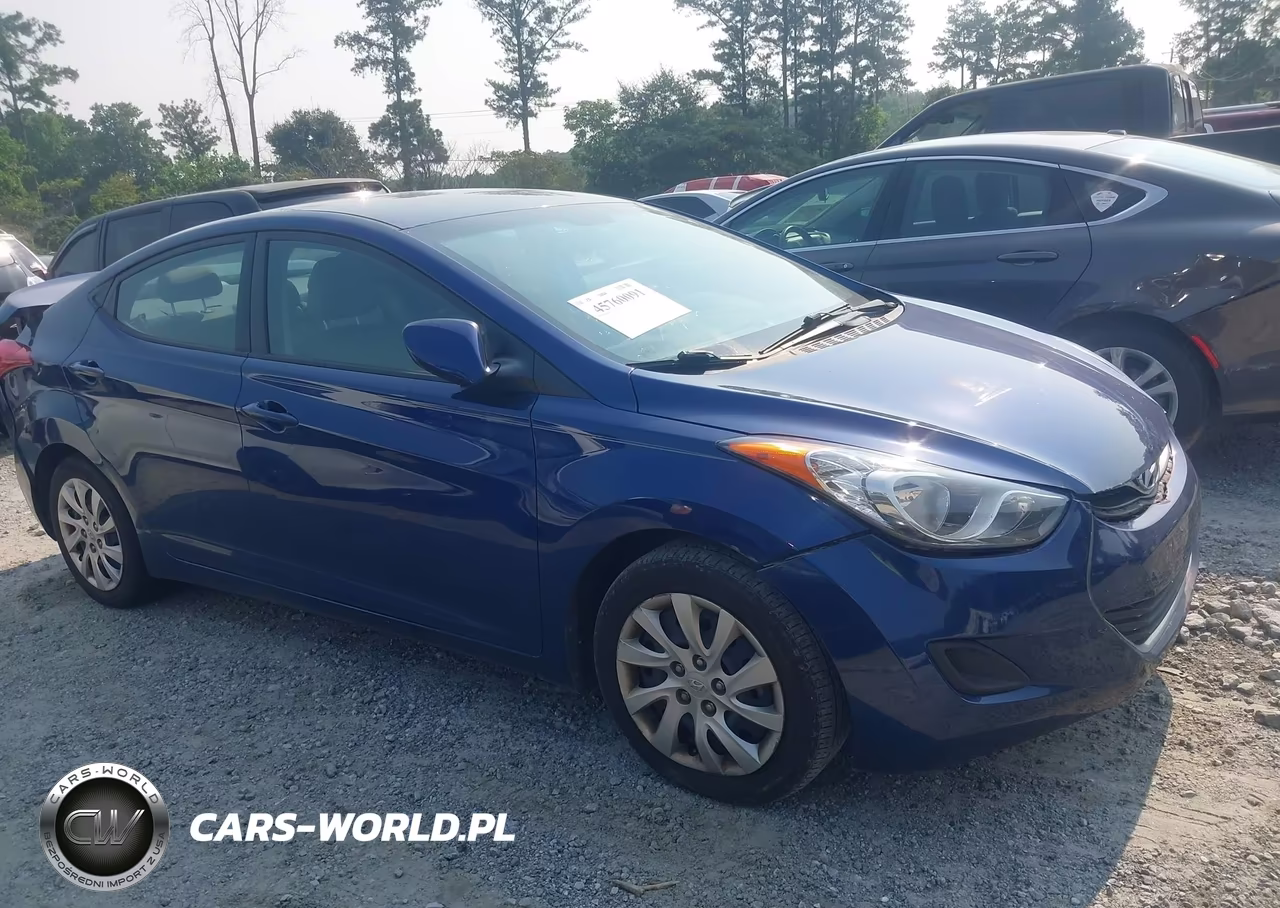 2013 Hyundai Elantra Gls VIN:KMHDH4AE3DU485644 - 13
