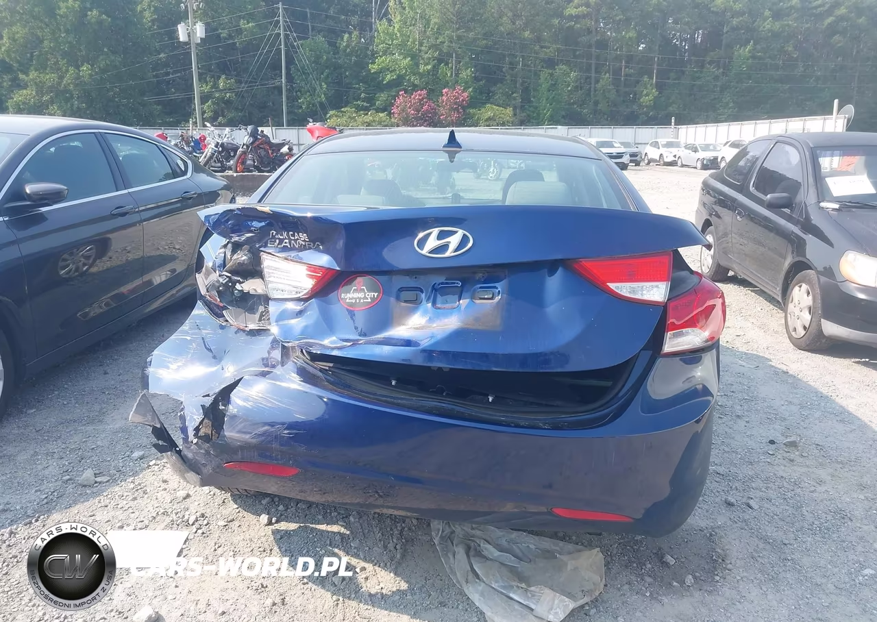 2013 Hyundai Elantra Gls VIN:KMHDH4AE3DU485644 - 16