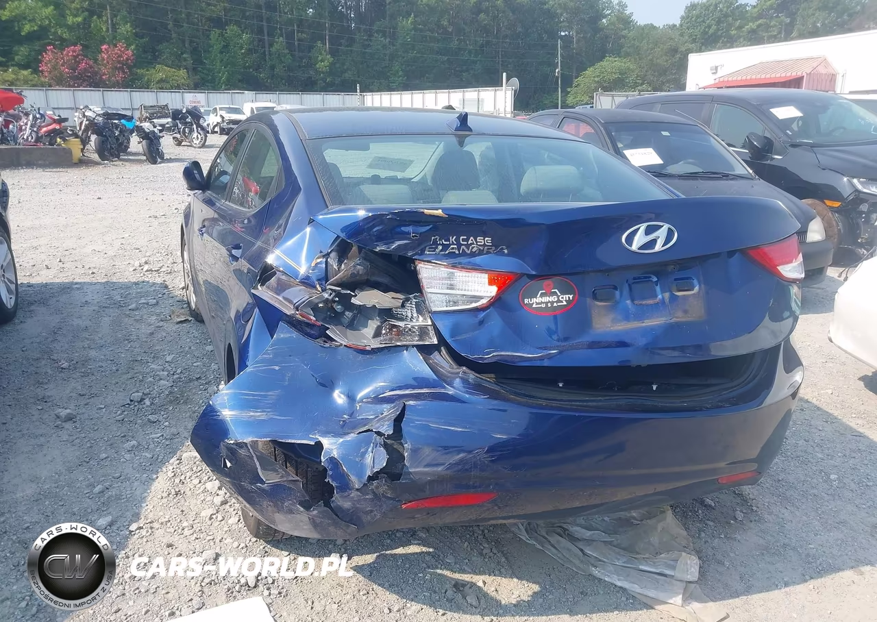 2013 Hyundai Elantra Gls VIN:KMHDH4AE3DU485644 - 3