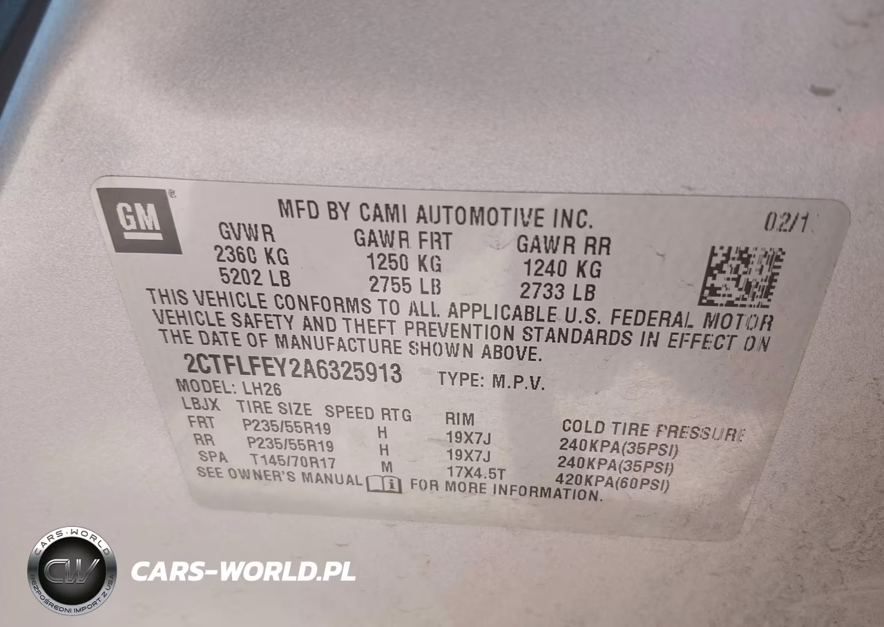 2010 GMC Terrain Slt-1 VIN:2CTFLFEY2A6325913 - 9
